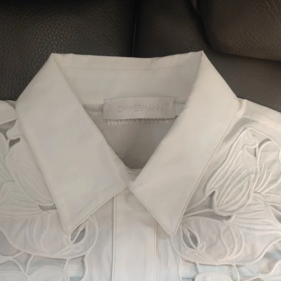 Zimmermann Daylight Embroidered Shirt & Shorts Set - Picture 7 of 11